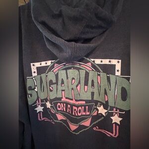 Sugarland On a Roll 2019 tour hoodie 2XL country Georgia rock music band top